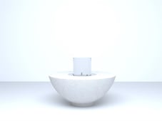 Krater Ateş Çukuru Beyaz