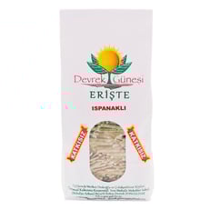 Devrek Güneşi Ispanaklı Erişte 500 G görseli.
