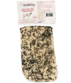 Eceköy Yarım Yağlı Çıbrıka Otlu İnek Sepet Peynir 300 G görseli.