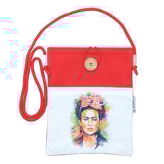 Frida Askılı Kitap Çantası görseli.