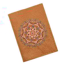 Hardal Mandala Desenli Defter görseli.
