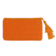 Kağıt İp Clutch Çanta görseli.