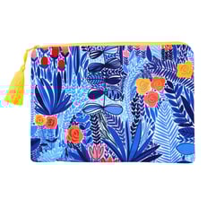 Mavi Yapraklı Clutch görseli.