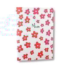 Mom Çiçekli Terzi Dikişli Defter görseli.