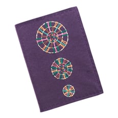 Mor Üçlü Mandala Desenli Defter görseli.