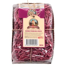 Nesibe Hatun Kırmızı Pancarlı Erişte 500 gr görseli.