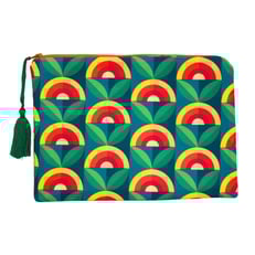 1 Retro Desenli Clutch görseli.