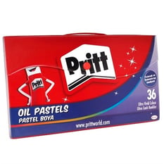 36 Renk Pastel Boya
