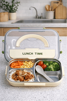 4 Bölmeli Lunch Box