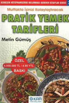 Pratik Yemek Tarifleri Metin Gümüş Kar Yayınları