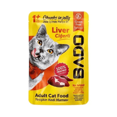 Bado Ciğerli Pouch Kedi Maması 85gr