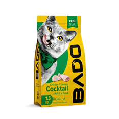 Bado Yetişkin Kedi Maması Kokteyl 1500 Gr