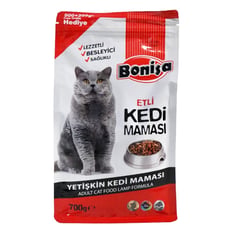 Bonisa Etli Kedi Maması 700 Gr