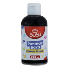 Bu-Bu Parmak Boya 250 Gr. Siyah Par017