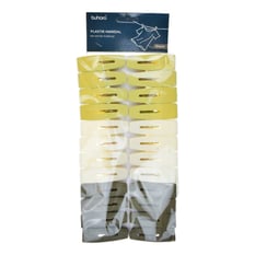 Buhara Renkli Plastik Mandal 24 Lü Bhr-2577