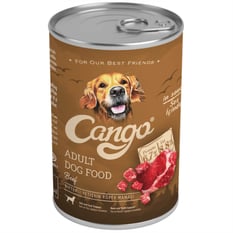 Cango Biftekli Yetişkin Köpek Konserve Mama 415 Gr