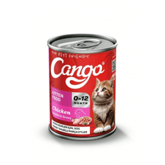 Cango Tavuklu Yavru Kedi Konserve Mama 415 Gr