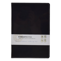 Deri Kapak Kareli Defter 140 Yaprak