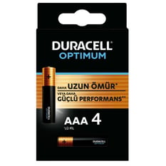 Duracell Optimum 4lü İnce Pil