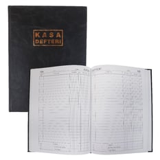 Gülpaş Kasa Defteri 160 Lı 20x28 Suni Deri 718