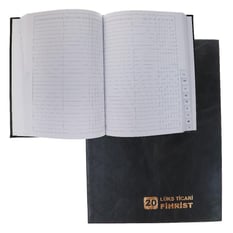 Gülpaş Ticari Fihrist 20 Li 20x28 Suni Deri Kapak 175