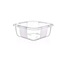 Polytime Kare Badya Bella Şeffaf 3 Litre No:1 E-164