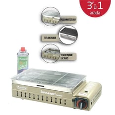 Orcamp dumansız ızgara ve ocak CK-507 bej
