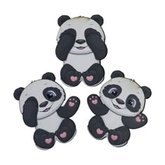 Mdf Duvar Dekoru Panda 3 Lü