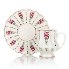 Mien Elegant 6'lı Porselen Kahve Fincan Takımı ELB-10106