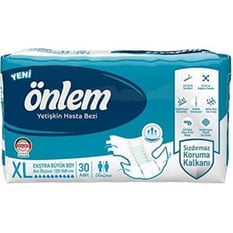 Önlem Bel Bantlı Yetişkin Hasta Bezi 30 lu X Large
