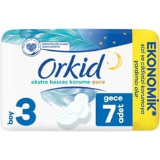 Orkid Hassas Koruma Tekli Gece 7li