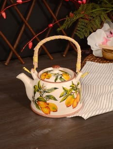 Paçi Mulan Bambu Saplı Porselen Demlik 800503