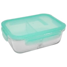 Paşabahçe 530286 Saklama Kabı Yeşil Kapak 2 Bölmeli