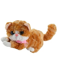 Peluş Sesli Kedi Kzl-1609032