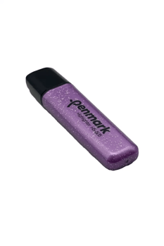 Penmark Metalik Simli Fosforlu Kalem Lavanta Rengi Simli - HS-505-17