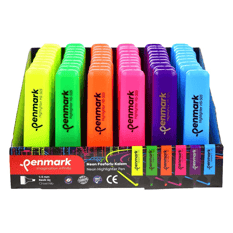 Penmark Neon Fosforlu Kalem Seti 60'lı Paket Ekonomik Boy - HS-505-60N
