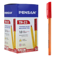 Pensan Kırmızı Tükenmez Kalem