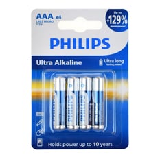 Philips Ultra Alkalin İnce Pil 4 Lü