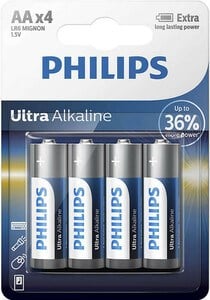 Philips Ultra Alkalin Kalem Pil 4 Lü