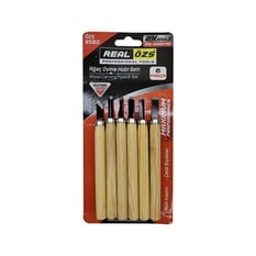Realözs 6 Parça Oyma Set Özs-9580