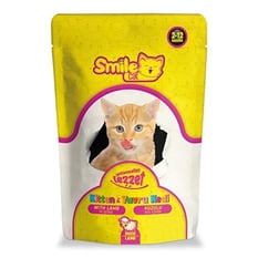 Smile Cat 100 Gr Pouch Yavru Kedi Kuzulu