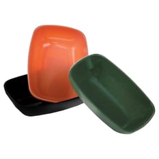 Sunplast Renkli Kare Kahvaltılık 14cm Sc-575