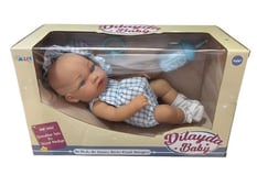 Tam Kauçuk 32 Cm Emzik Ve Biberonlu Oyuncak Bebek Sh59824