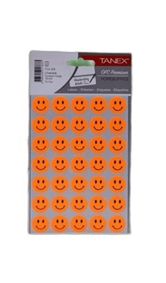 Turuncu Emoji Etiketi