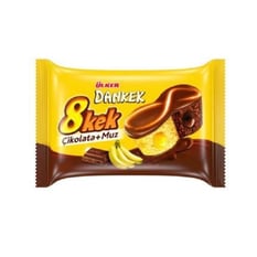 Ülker Dankek 8 Kek Çikolatalı Muzlu Kek 24*55gr