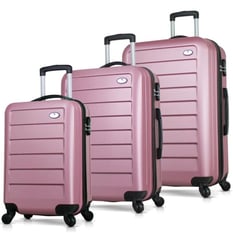 Valiz Seti Rose Gold 3 lü