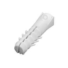 10 mm Plastik Dübel Beyaz