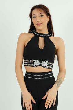 Excuse Casual Bustier Black