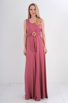 Favori Casual Jumpsuits Red