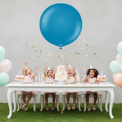 Derin Okyanus Retro Jumbo Balon (18 inç)